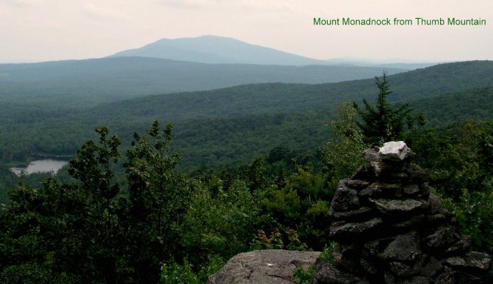 Mount Monadnock from Thumb Mtn